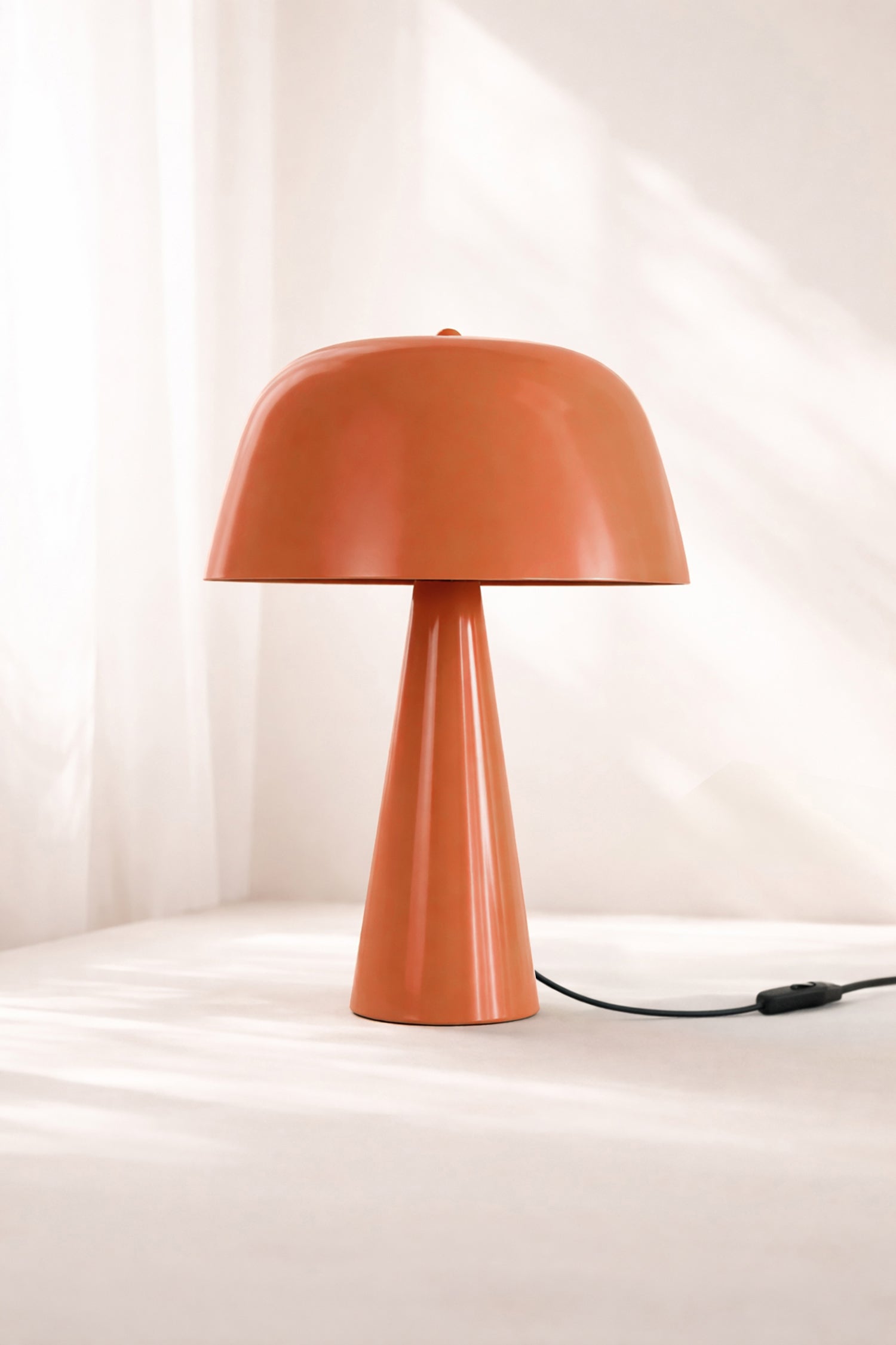 Kalysta - Lampe À Poser - Métal - Terracotta