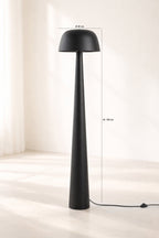 Kalysta - Lampadaire - Métal - Noir