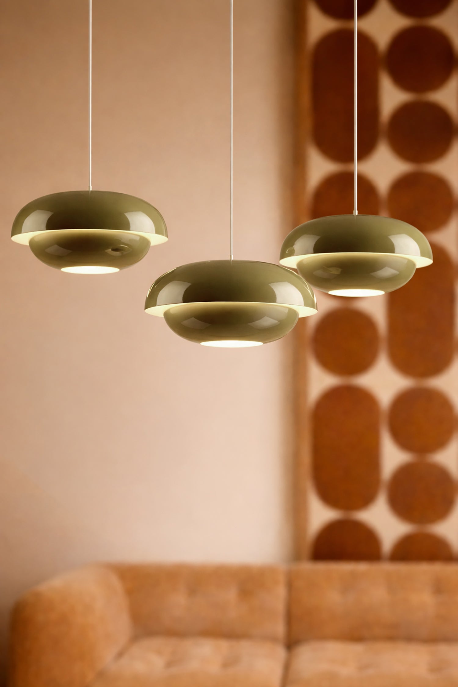 Chloe - Suspension - Métal - Vert Sauge