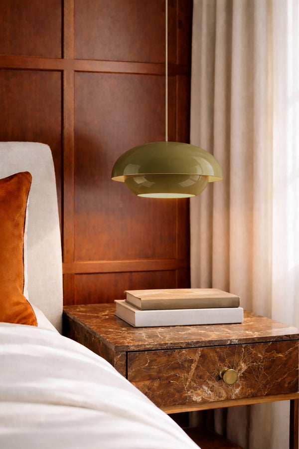 Chloe - Suspension - Métal - Vert Sauge