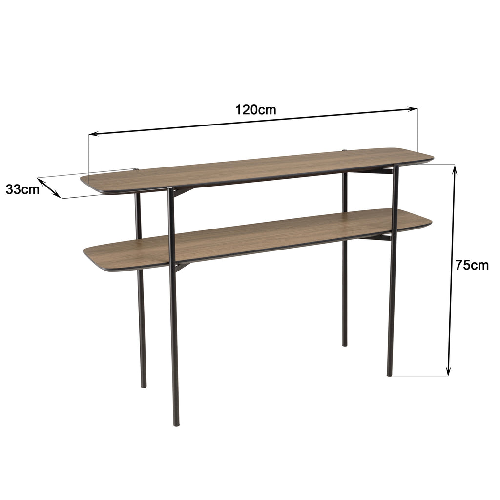 Julia - Console Table - Black