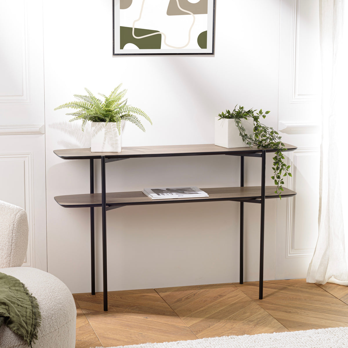 Julia - Console Table - Black