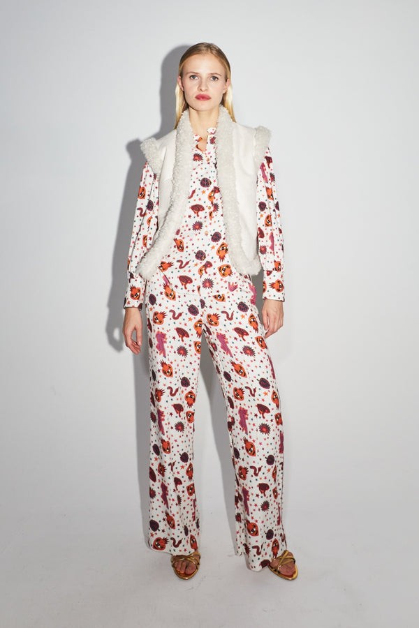 The Tracy Léo Star White Pants