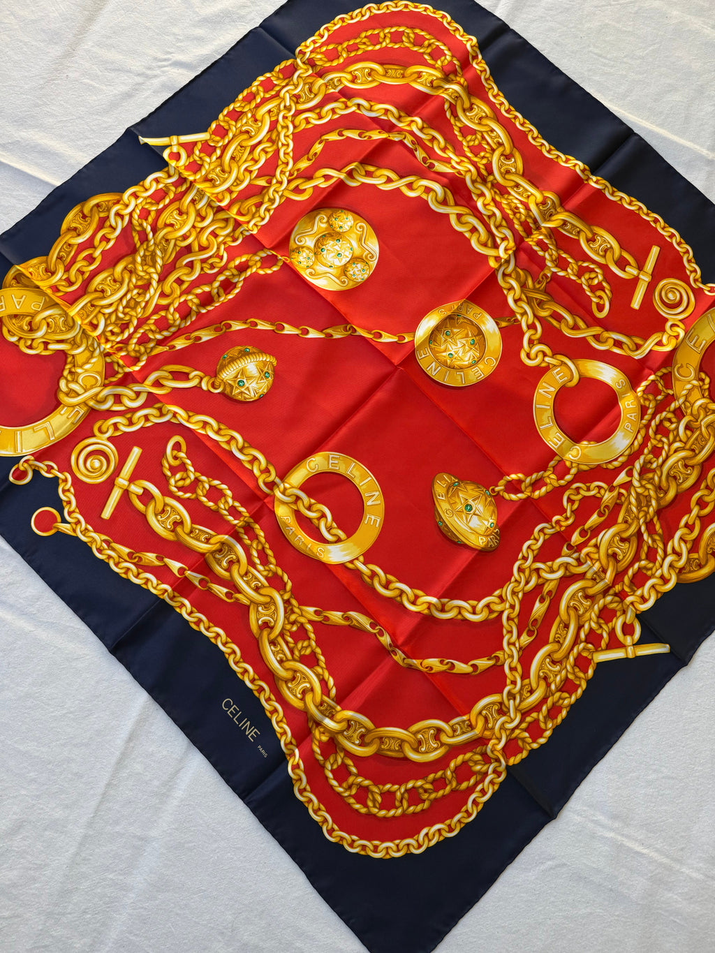 Céline Scarf – Chains And Medallions