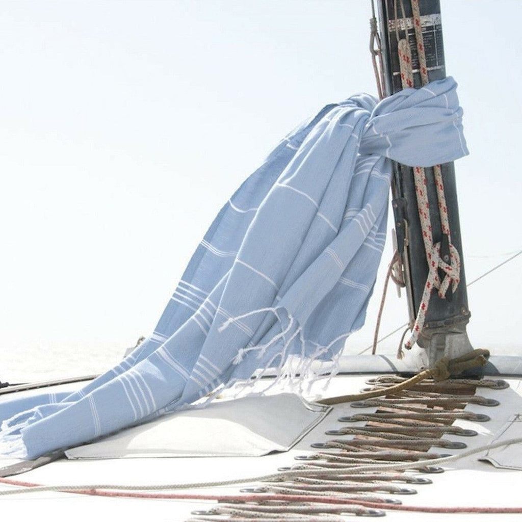 Mykonos - Fouta - Bleu Pâle