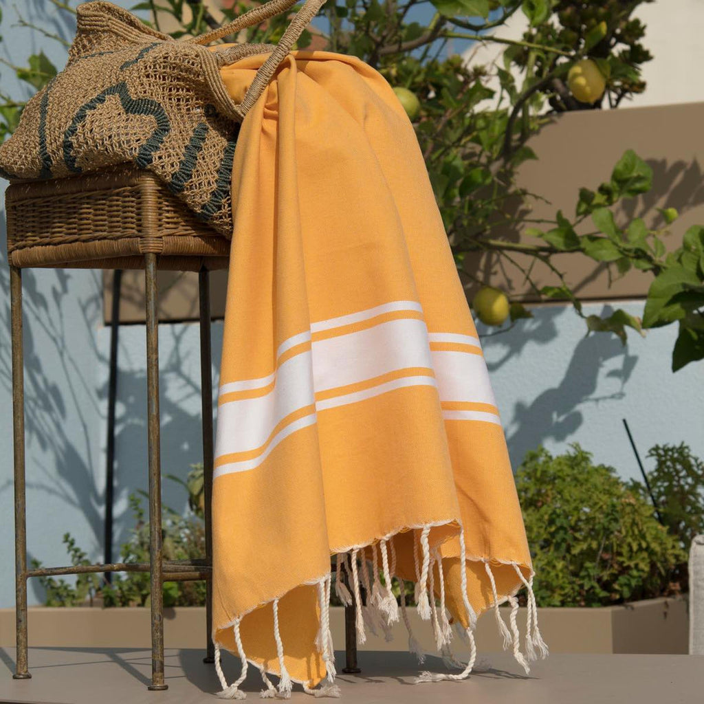 St Tropez - Fouta - Saffron Yellow