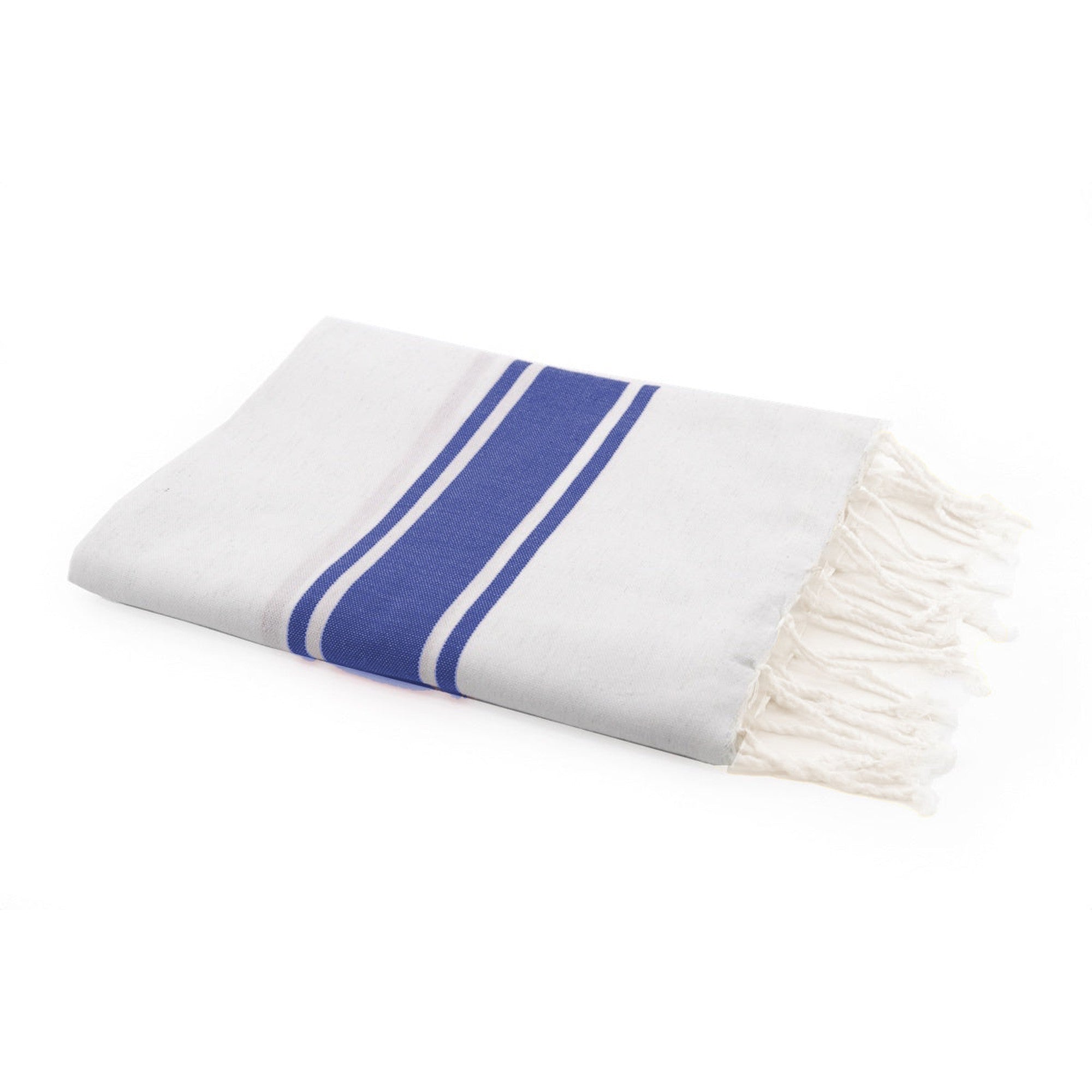 St Tropez - Fouta blanca - Blanco/Azul griego