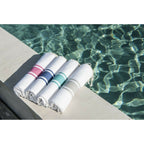St Tropez - Fouta blanca - Blanco/Azul griego