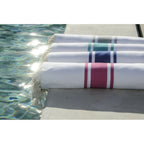 St Tropez - Fouta blanca - Blanco/Azul griego
