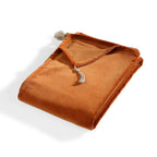 Danube - Bed Runner - Cotton Velvet - Terracotta