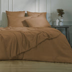 Carla - Cotton Gauze Bedspread - Hazelnut