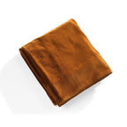 Velvet - Cortina Con Trabillas - Terciopelo De Algodón - Marrón Tabaco
