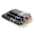 Stockholm - Foutas de Baño (1 Grande y 2 Pequeñas) - Negro