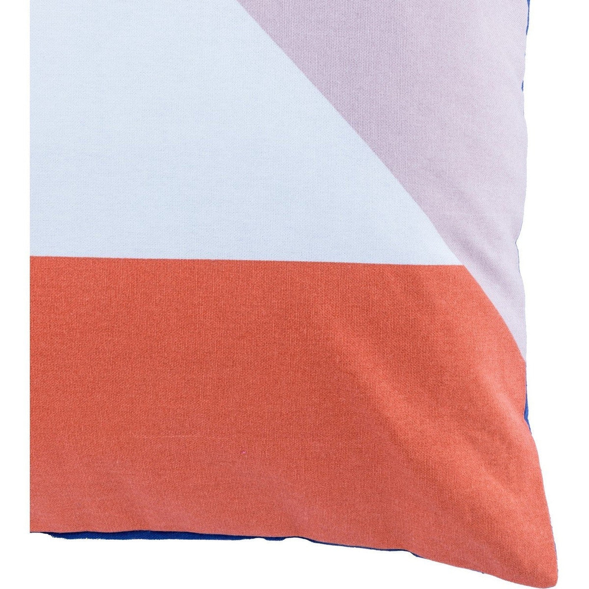 Colorblock - Funda de cojín para exterior - Terracota
