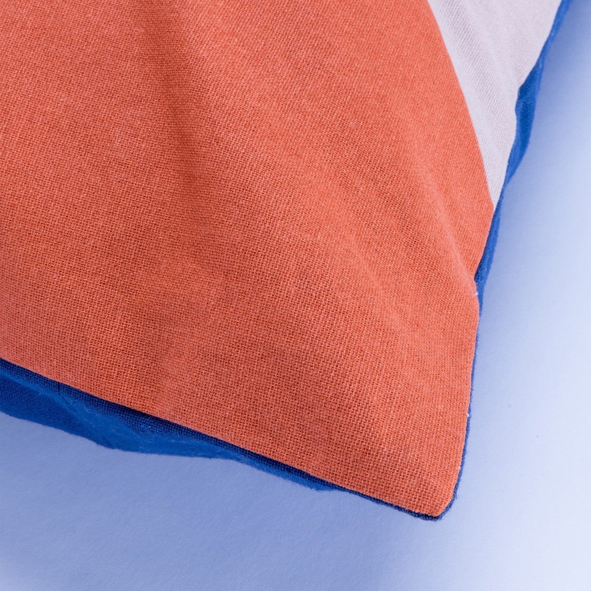 Colorblock - Funda de cojín para exterior - Terracota