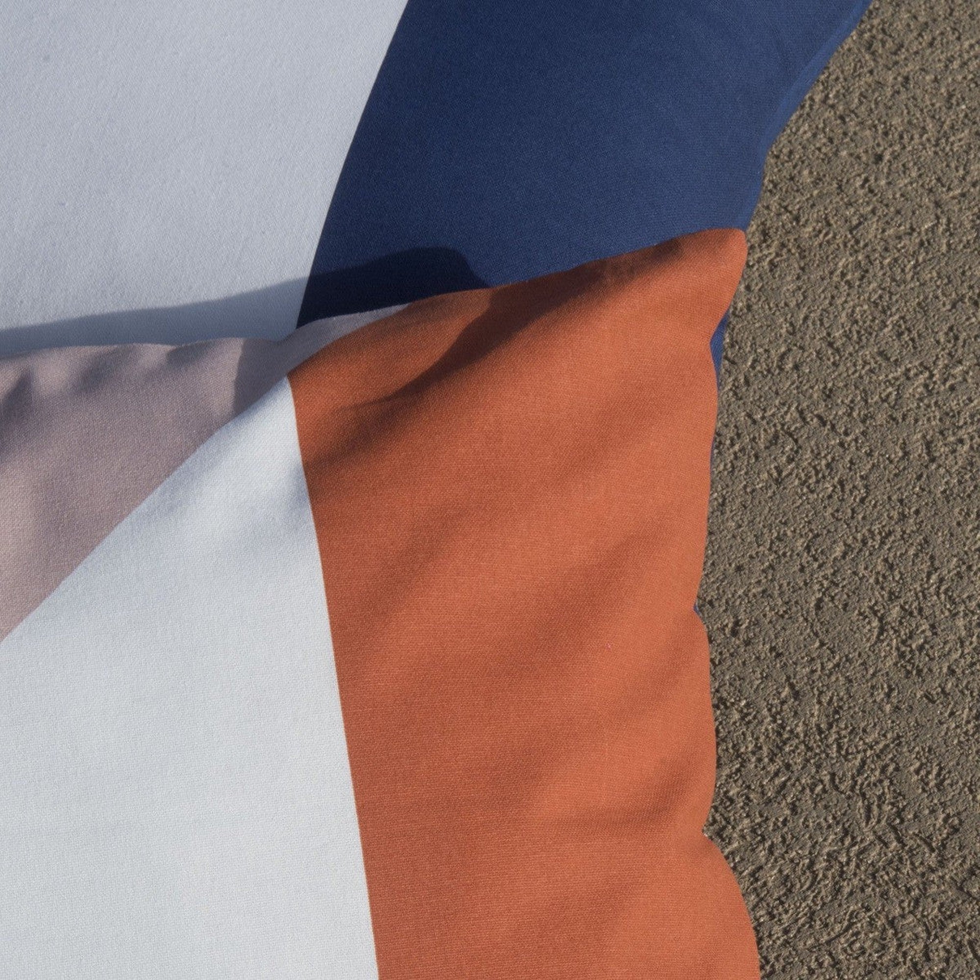 Colorblock - Funda de cojín para exterior - Terracota
