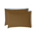 Carla - Pillowcase (X2) - Cotton Gauze - Hazelnut