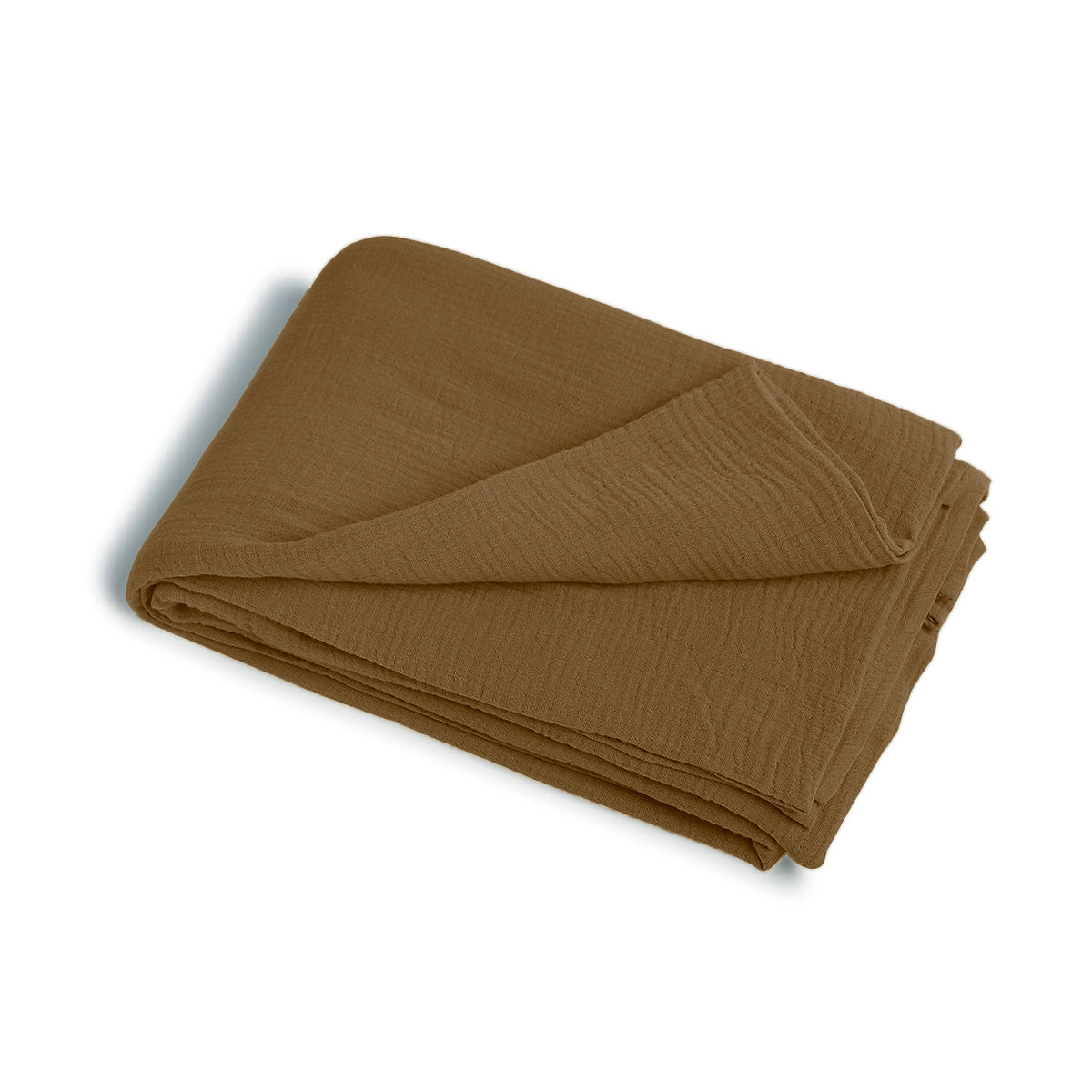 Carla - Pillowcase (X2) - Cotton Gauze - Hazelnut