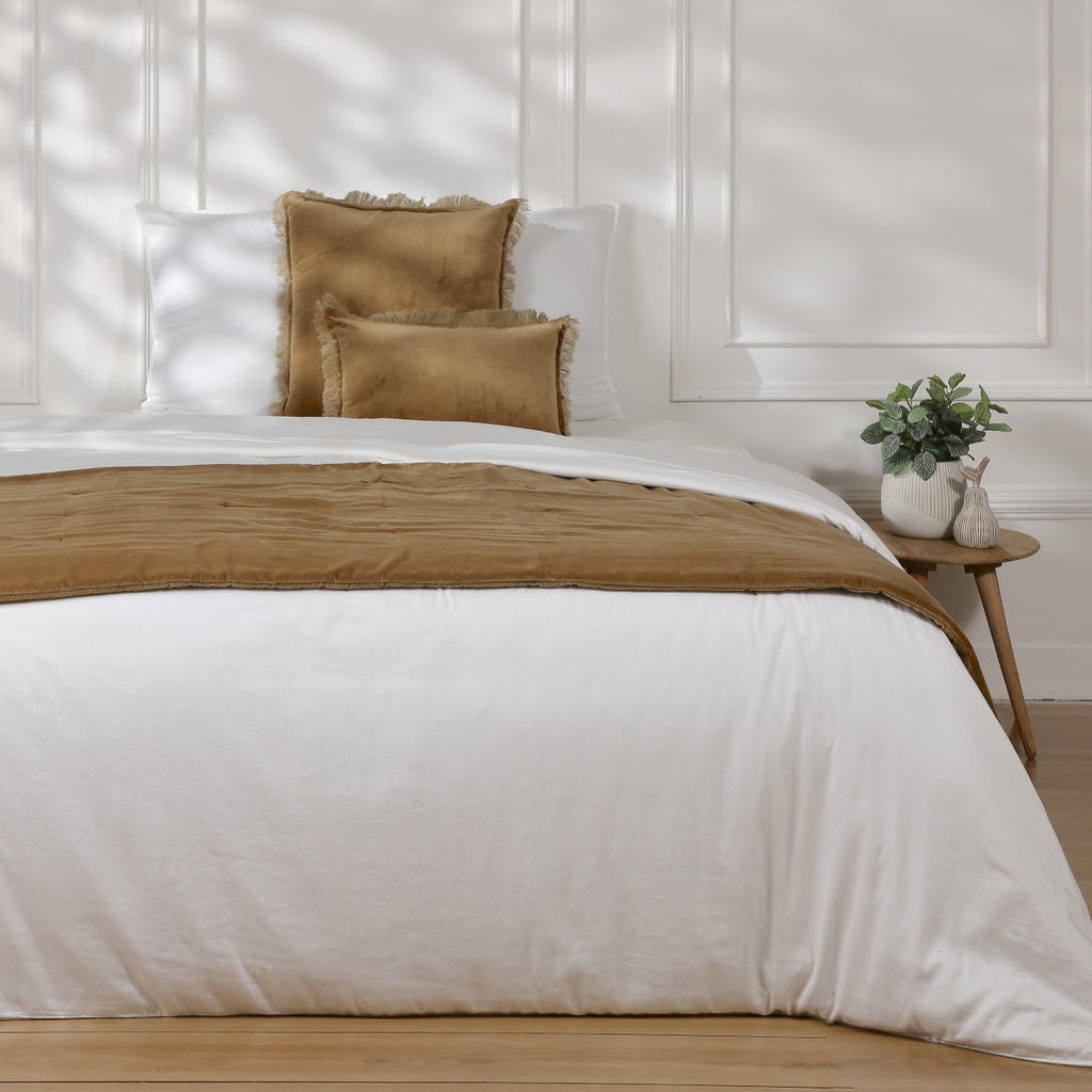 Danube - Eiderdown - Cotton Velvet - Camel