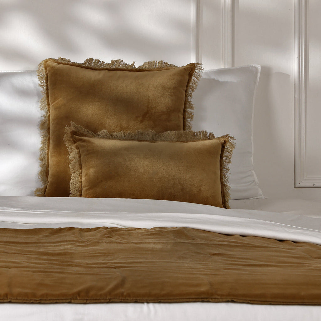 Danube - Eiderdown - Cotton Velvet - Camel