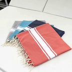 St Tropez - Fouta Xxl - Coral Naranja