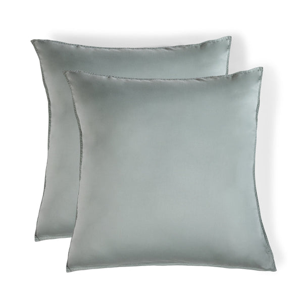 Gaia - Pack Of 2 Pillowcases - Organic Cotton & Lyocell - Celadon Green