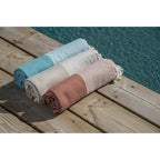 Ibiza - Honeycomb Fouta - Duck Green