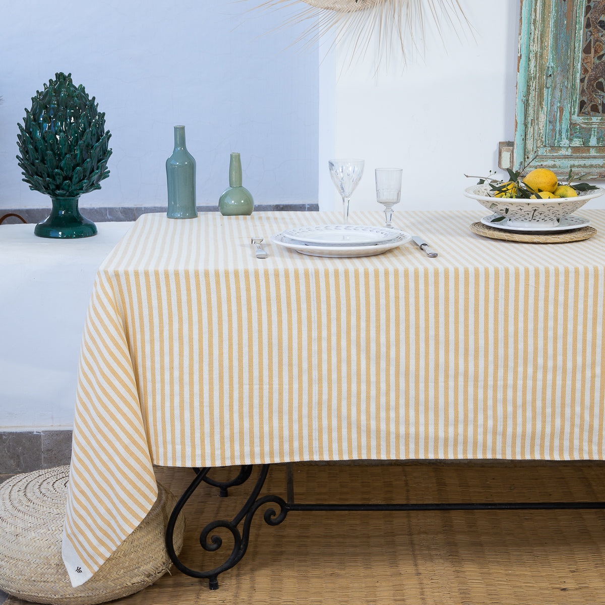 Hossegor - Mantel - Amarillo mostaza