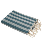 Capri - Fouta Jacquard - Petrol Blue