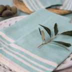 Mahdia - Set of 4 Napkins - Water Green