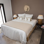 Gstaad - Plaid - Lana - Taupe Clair