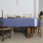 St Tropez - Mantel - Azul Griego