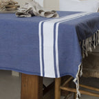 St Tropez - Mantel - Azul Griego