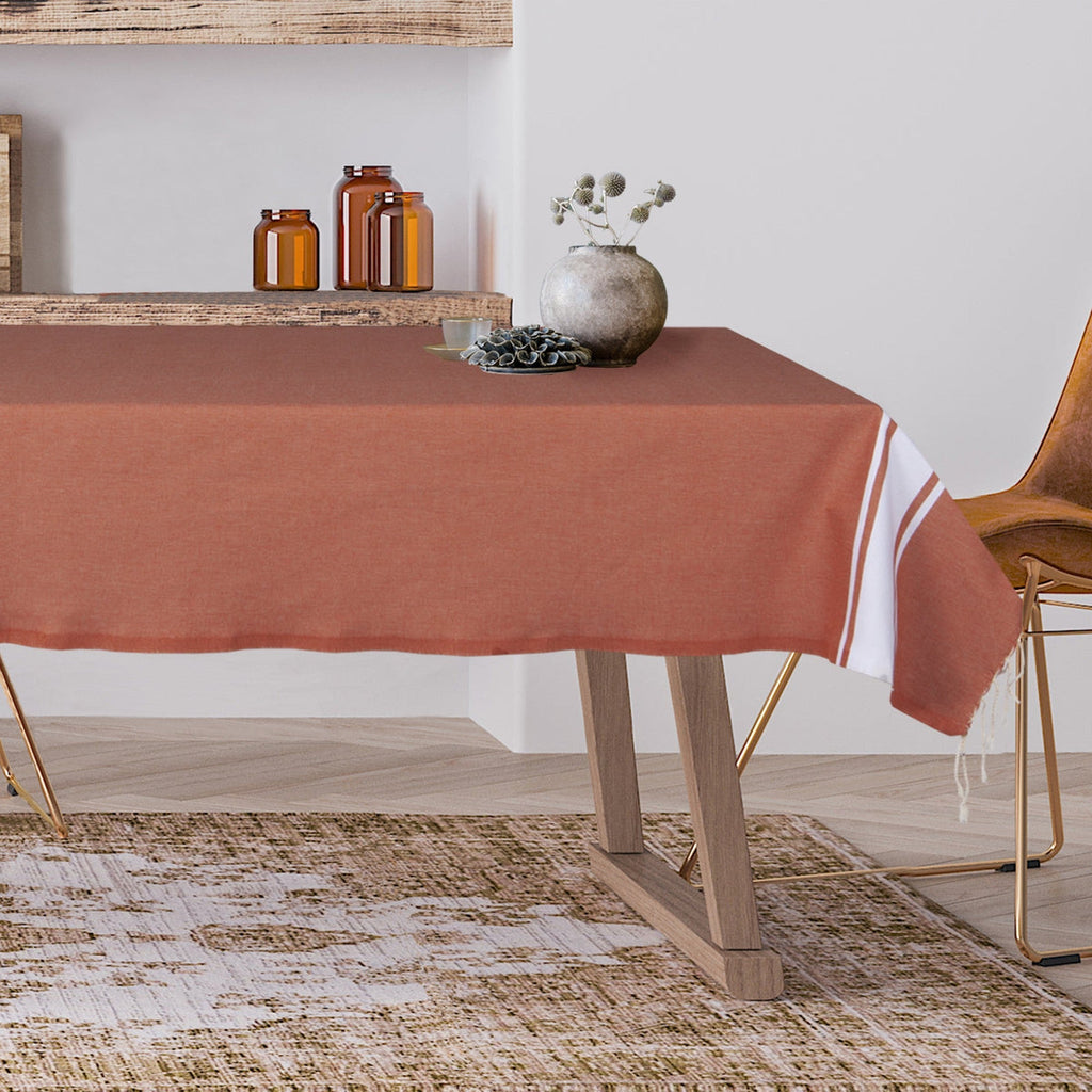 St Tropez - Tablecloth - Terracotta