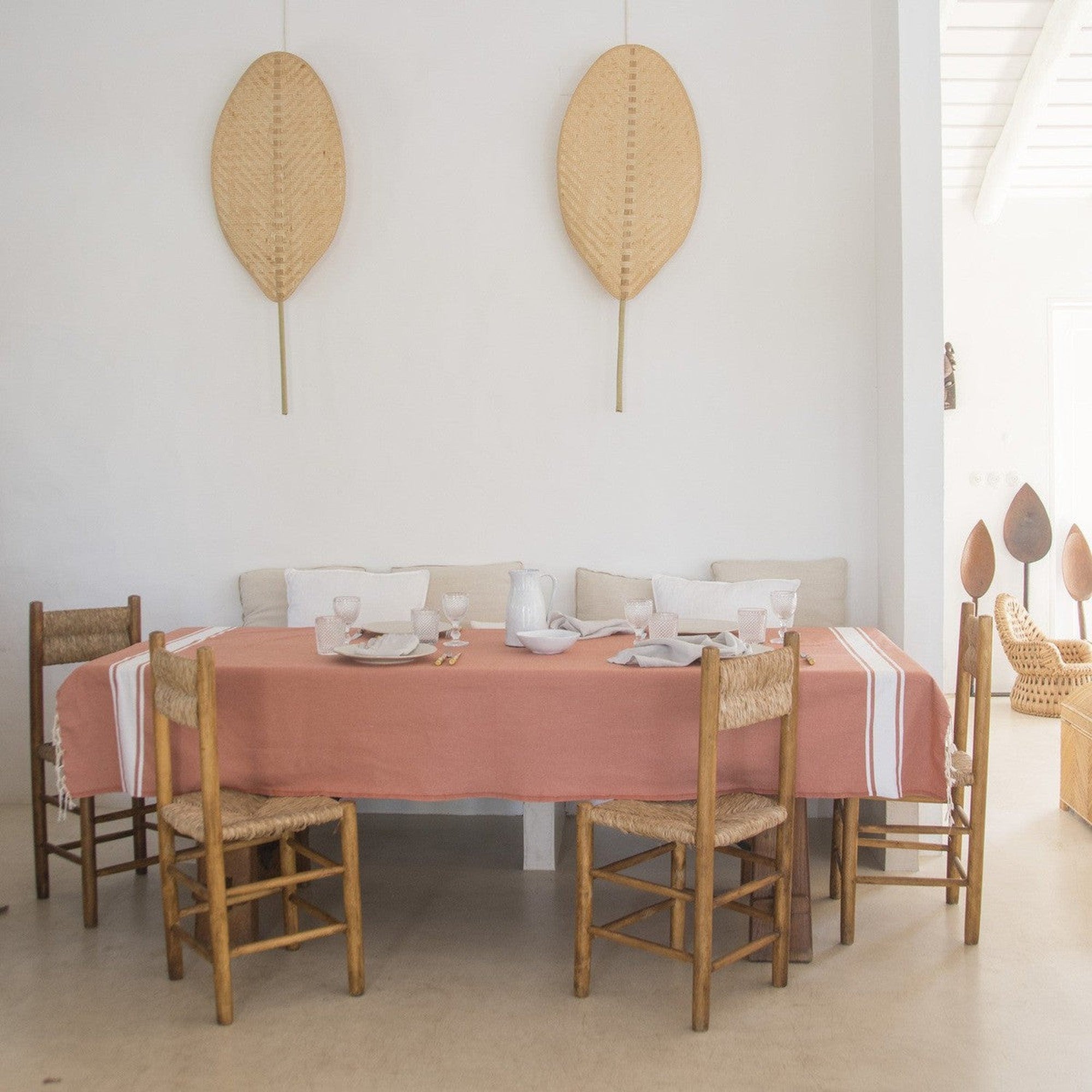 St Tropez - Tablecloth - Terracotta