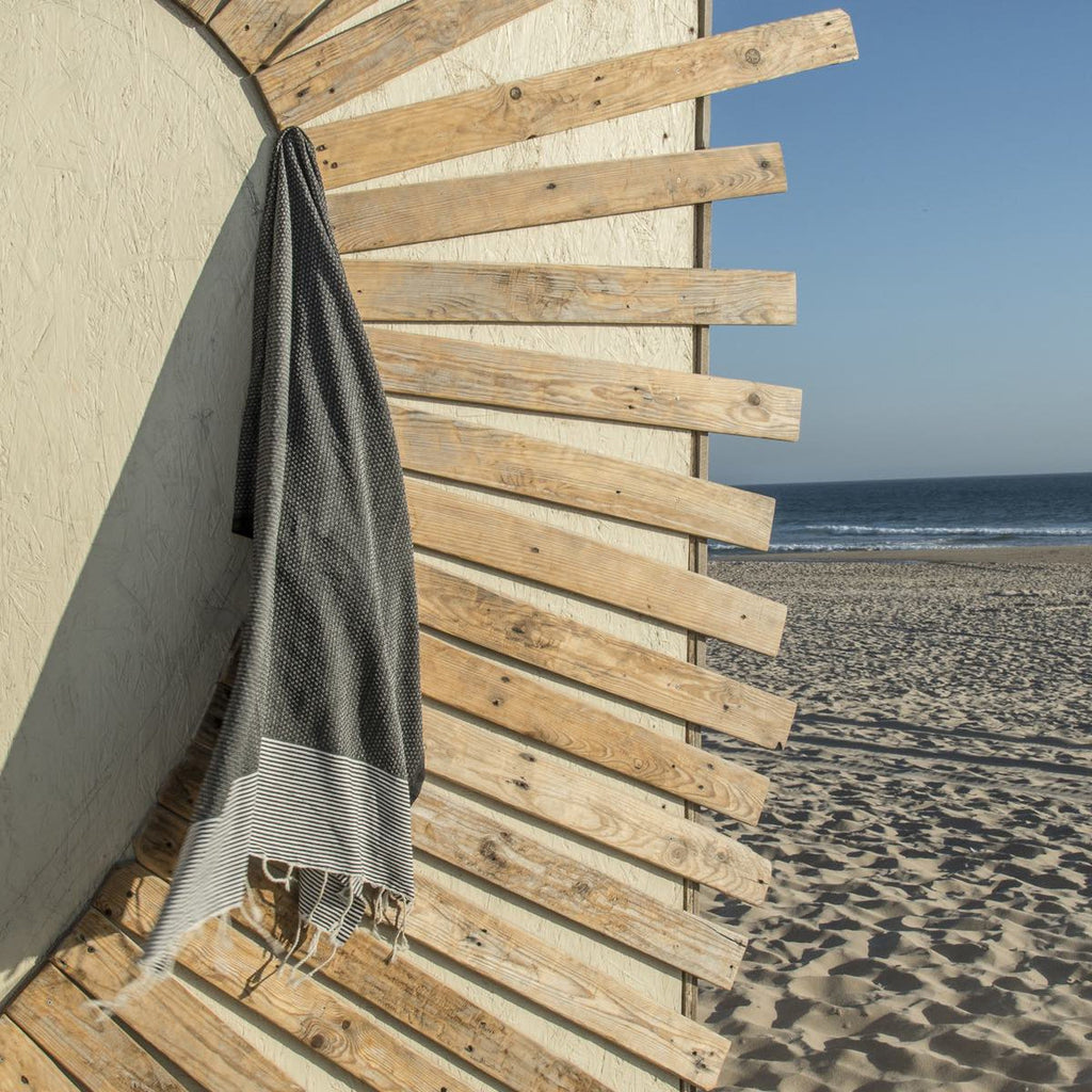 Ibiza - Fouta Panal - Negro
