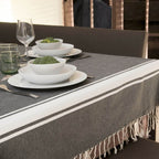 St Tropez - Mantel - Negro