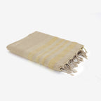Hamptons - Fouta Honeycomb - Beige/Oro