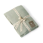 Camille - Bedding Set + Pillowcases - Washed Linen - Celadon Green