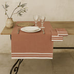 Mahdia - Table Runner - Tomette Red