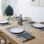 Mahdia - Mantel individual (X4) - Negro