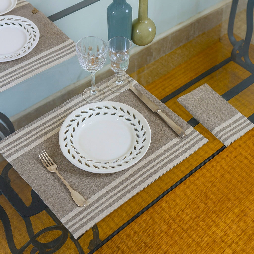 Mahdia - Set de mesa (x4) - Topo