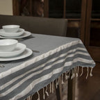 Hamptons - Mantel - Gris Medio/Plata