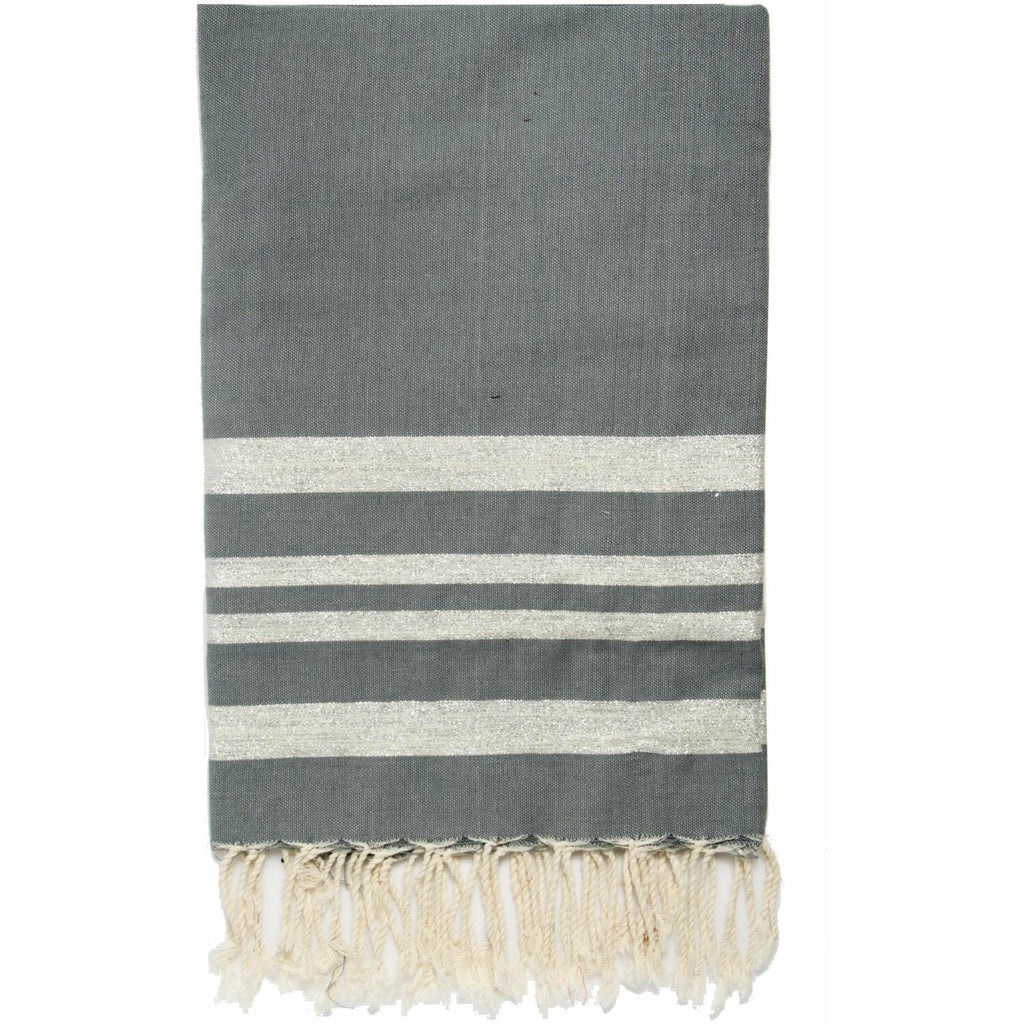 Hamptons - Mantel - Gris Medio/Plata