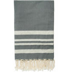 Hamptons - Mantel - Gris Medio/Plata
