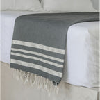 Hamptons - Mantel - Gris Medio/Plata