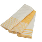 Mahdia - Paño de cocina (X3) - Amarillo mostaza