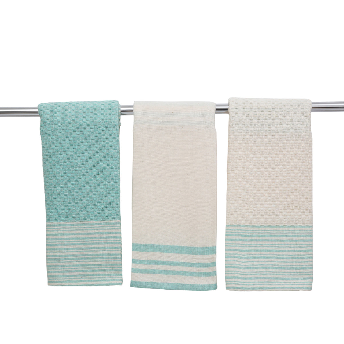 Mahdia - Paño de cocina (X3) - Verde agua