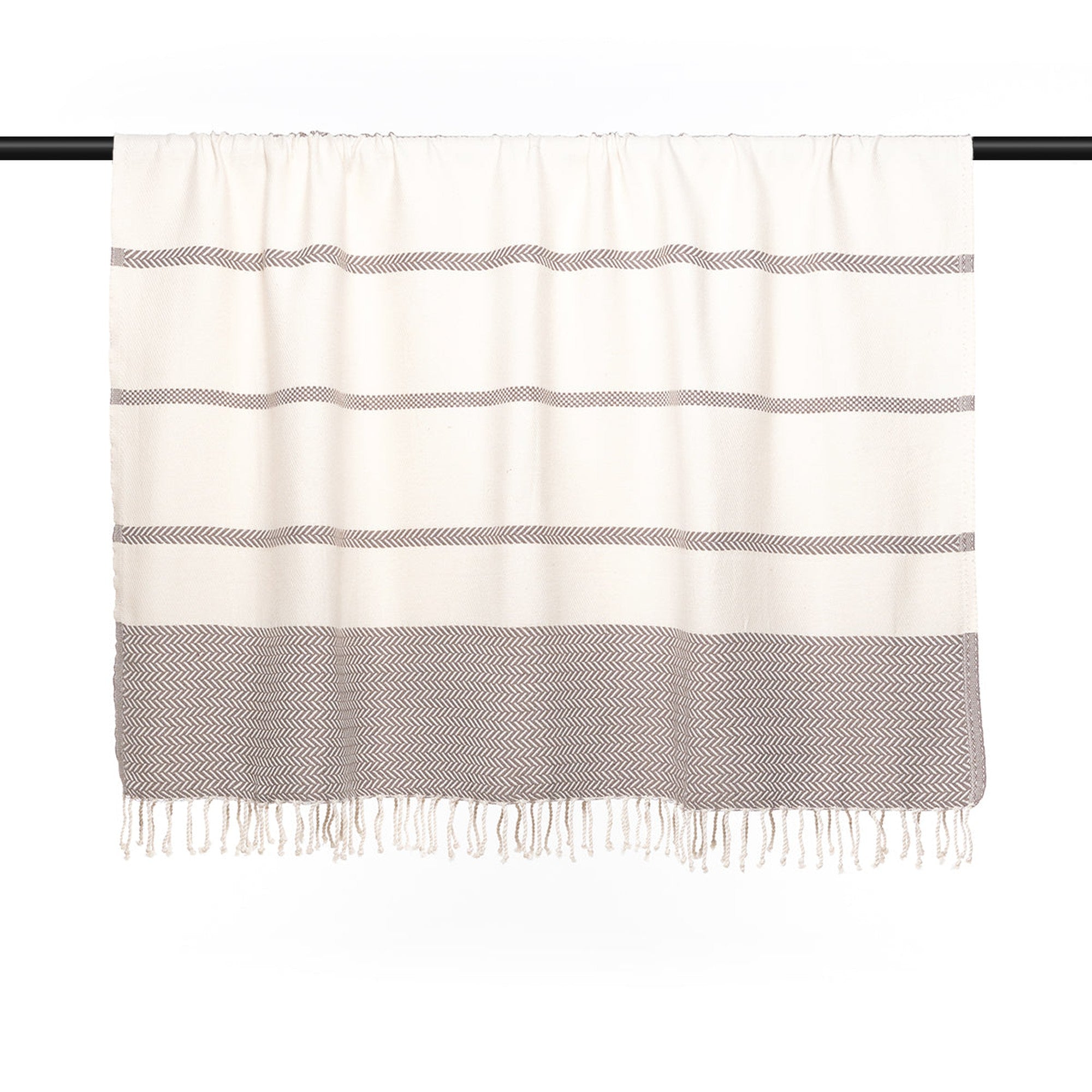 Liv - Plaid - Algodón - Taupe