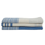 Mahdia - Tea towel (X3) - Greek Blue